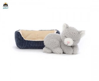 Jellycat 午睡小猫儿（10厘米x14厘米）